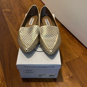 Gold perforated flats 7.5